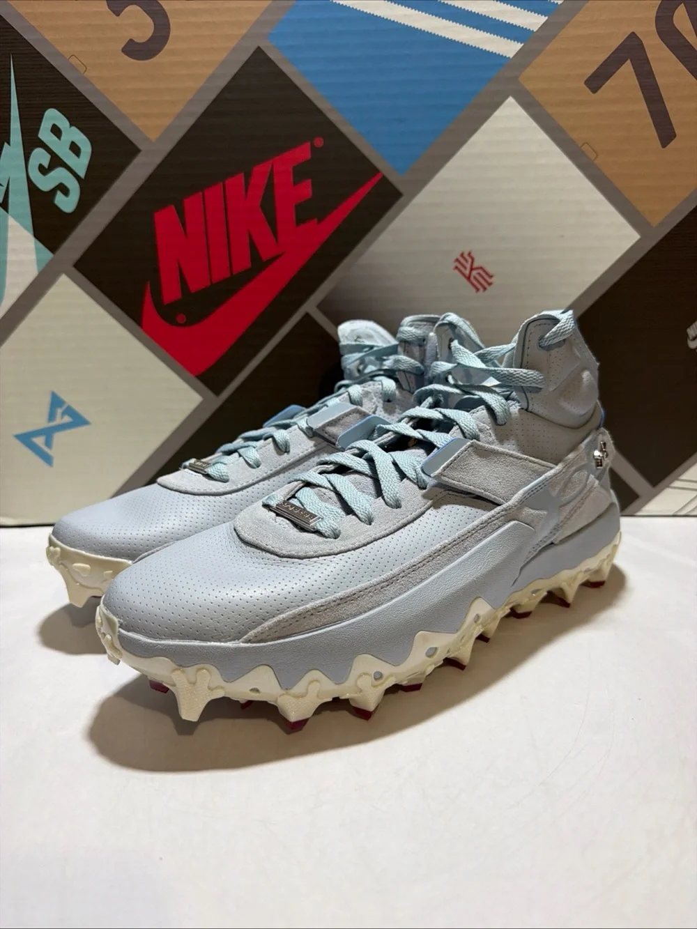 Under Armour Men's Harper 10 Pro TPU Mid Baseball Cleats 6000715-453 Size 11 NEW
